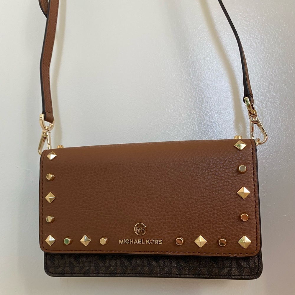 Michael Kors Jet Set charm small phone cross body